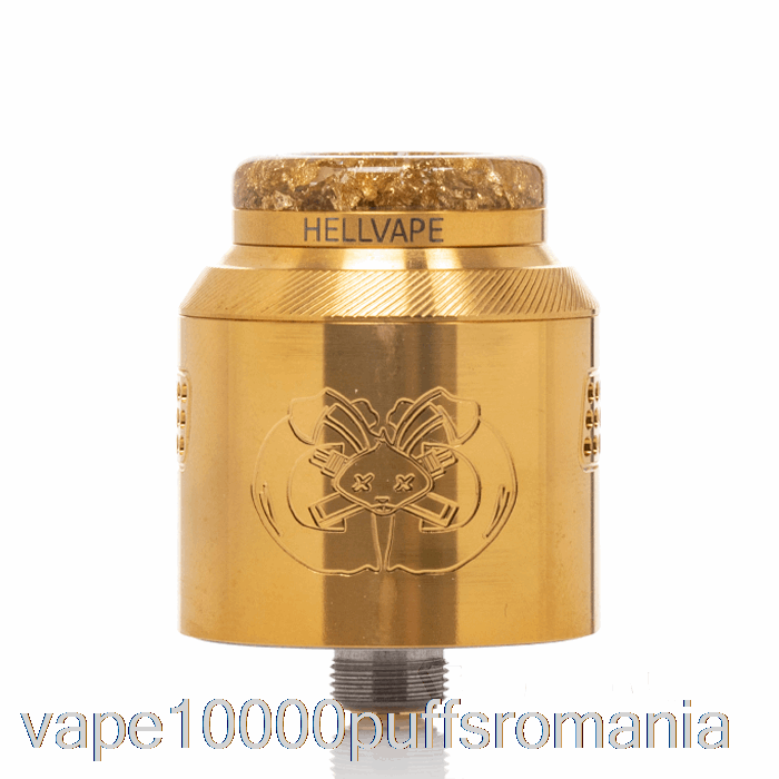 Vape Romania Hellvape Drop Dead 2 24mm Rda Gold